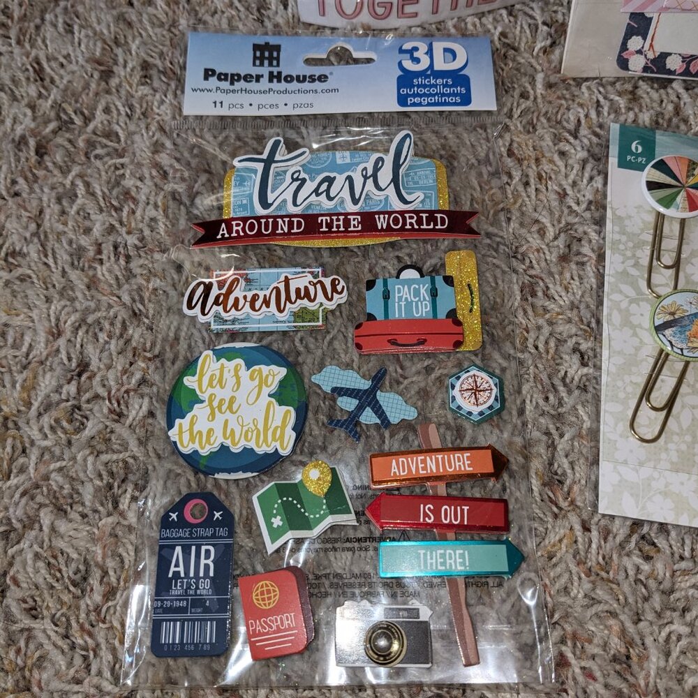 Scrapbooking Bundle - Travel NWT - Picture 7 of 12